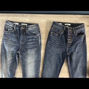 NWOT bundle of Vigoss Ace Skinny jeans